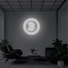 Load image into Gallery viewer, &quot;BITCOIN V2&quot; LED Neon Sign
