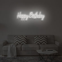 Load image into Gallery viewer, &quot;HAPPY BIRTHDAY&quot; LED Neon Sign
