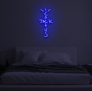 "CACTUS JACK" LED Neon Sign
