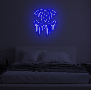 "CHANEL DRIP" LED Neon Sign