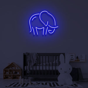 "ELEPHANT" LED Neon Sign