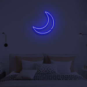 "CRESCENT MOON" LED Neon Sign