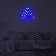 Load image into Gallery viewer, &quot;THE PENROSE TRIANGLE&quot; LED Neon Sign
