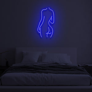 "WOMAN BODY V2" LED Neon Sign