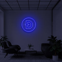 Load image into Gallery viewer, &quot;DOGE COIN&quot; LED Neon Sign
