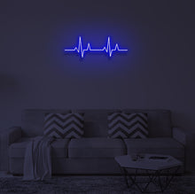 Load image into Gallery viewer, &quot;HEART BEAT&quot; LED Neon Sign
