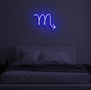 "SCORPIO" LED Neon Sign