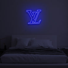 Load image into Gallery viewer, &quot;LV&quot; LED Neon Sign
