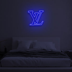 "LV" LED Neon Sign