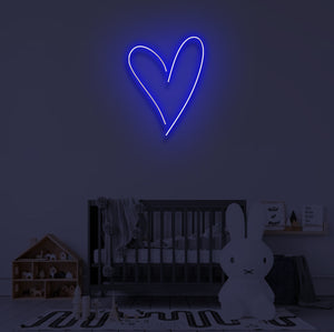 "HEART" LED Neon Sign