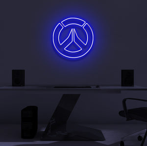 "OVERWATCH" LED Neon Sign