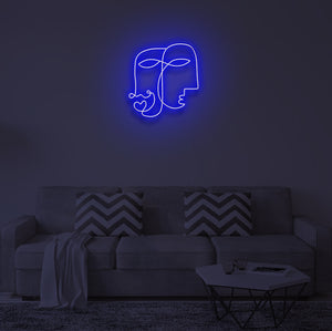 "CONNECTION V2" LED Neon Sign