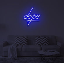 Load image into Gallery viewer, &quot;DOPE&quot; LED Neon Sign
