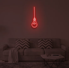 Load image into Gallery viewer, &quot;LIGHT BULB&quot; LED Neon Sign
