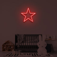 Load image into Gallery viewer, &quot;STAR&quot; LED Neon Sign
