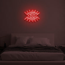 Load image into Gallery viewer, &quot;EVIL EYE&quot; LED Neon Sign
