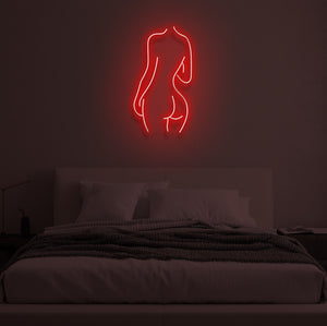 "WOMAN BODY V2" LED Neon Sign