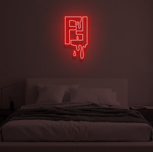 "FENDI DRIP" LED Neon Sign