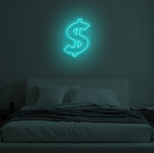 Load image into Gallery viewer, &quot;DOLLAR SIGN&quot; LED Neon Sign
