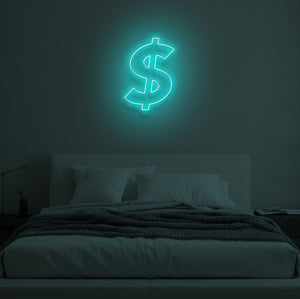 "DOLLAR SIGN" LED Neon Sign