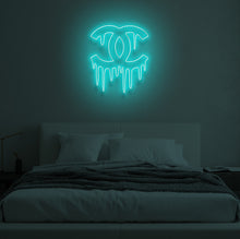 Load image into Gallery viewer, &quot;CHANEL DRIP&quot; LED Neon Sign
