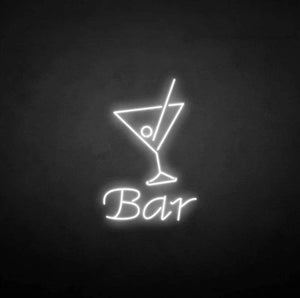 "BAR DRINK" LED Neon Sign