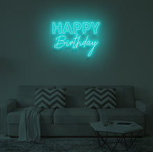 Load image into Gallery viewer, &quot;HAPPY BIRTHDAY V2&quot; LED Neon Sign
