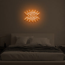 Load image into Gallery viewer, &quot;EVIL EYE&quot; LED Neon Sign
