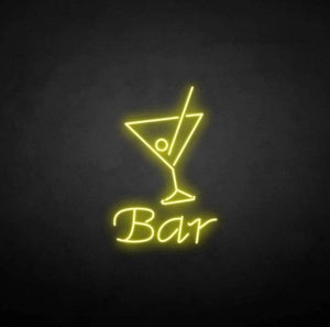 "BAR DRINK" LED Neon Sign