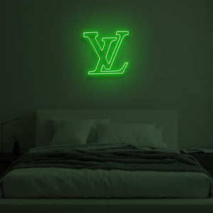 "LV" LED Neon Sign
