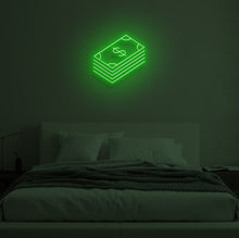 Load image into Gallery viewer, &quot;DOLLAR BILLS&quot; LED Neon Sign

