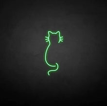 Load image into Gallery viewer, &quot;CAT SILHOUETTE&quot; LED Neon Sign
