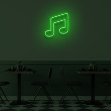 Load image into Gallery viewer, &quot;MUSIC NOTE&quot; LED Neon Sign
