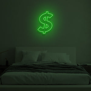 "DOLLAR SIGN" LED Neon Sign