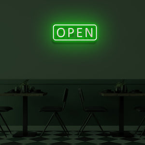 "OPEN" LED Neon Sign