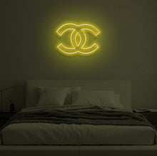 Load image into Gallery viewer, &quot;CC&quot; LED Neon Sign
