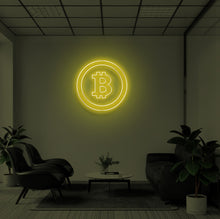 Load image into Gallery viewer, &quot;BITCOIN V2&quot; LED Neon Sign
