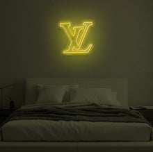 Load image into Gallery viewer, &quot;LV&quot; LED Neon Sign

