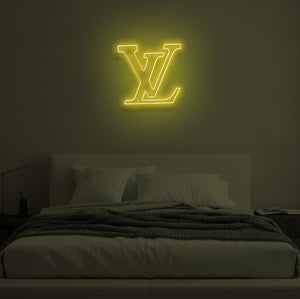 "LV" LED Neon Sign