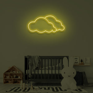 "CLOUDS" LED Neon Sign