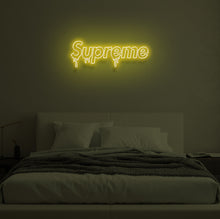 Load image into Gallery viewer, &quot;SUPREME DRIP&quot; LED Neon Sign
