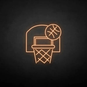 "Basketball Hoop" LED Neon Sign